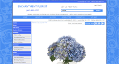 Desktop Screenshot of enchanted-flowers.com